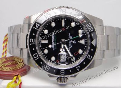 UPGRADE ROLEX GMT MASTER II CERAMIC 16710LN WATCH